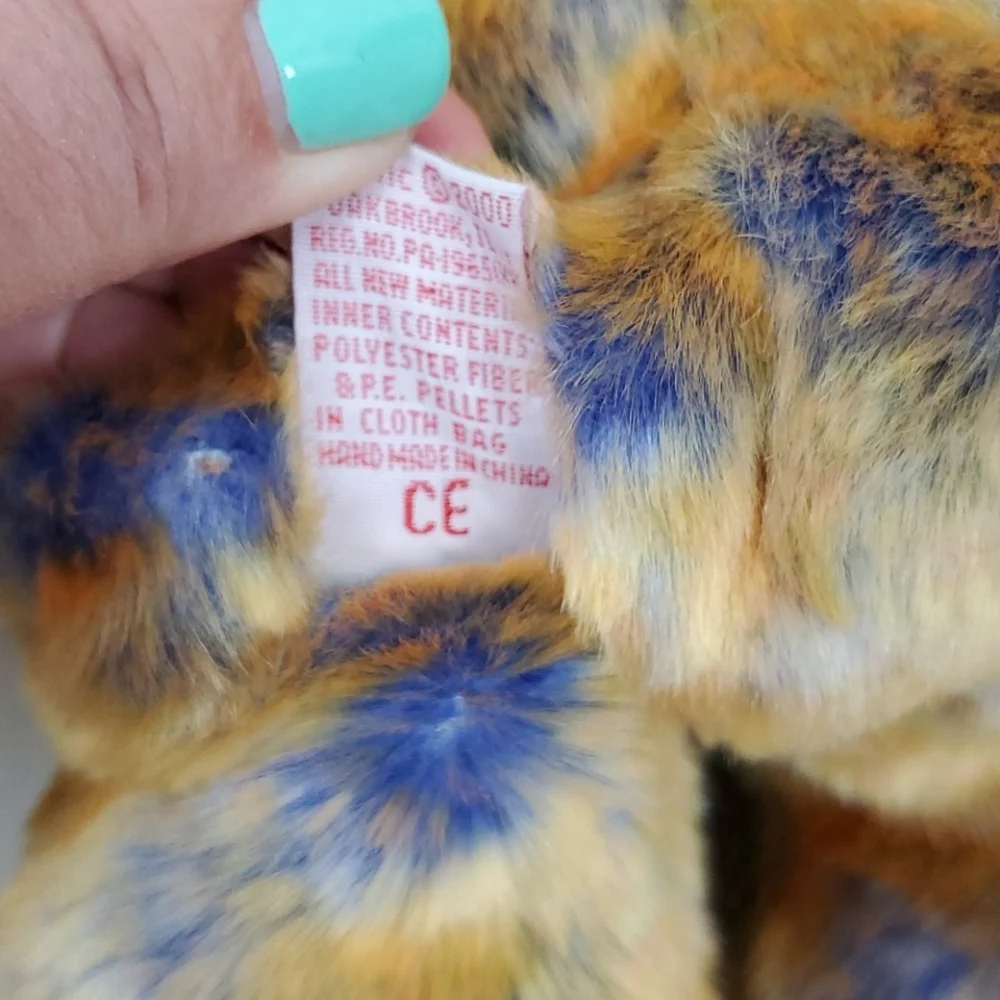 TY Beanie Babies 2000 official Club Bear